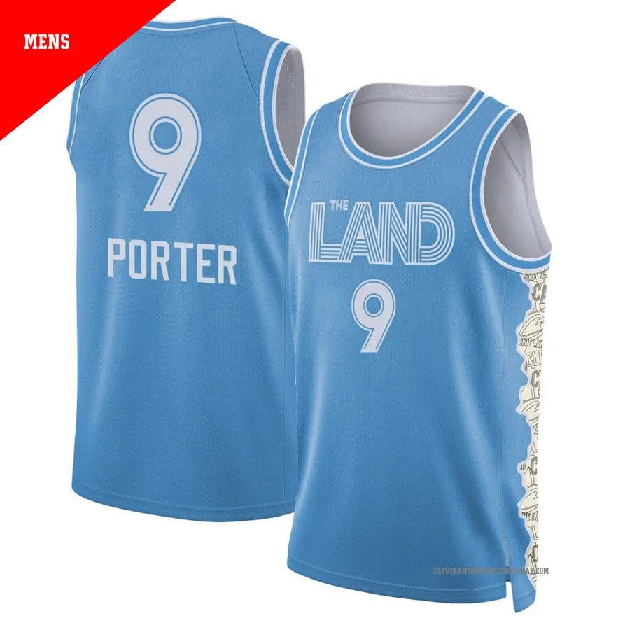 9 Youth Craig Porter Jr. Cleveland Cavaliers Navy Swingman Classic
